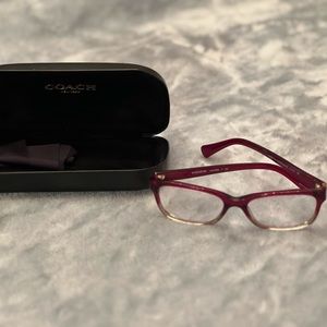 Coach Bluelight Red Sand gradient glasses